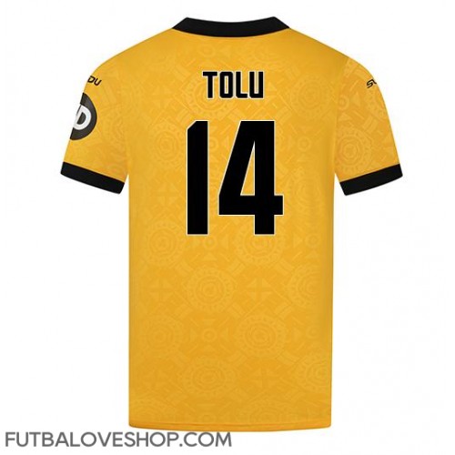 Dres Wolves Tolu Arokodare #14 Domáci 2025-26 Krátky Rukáv